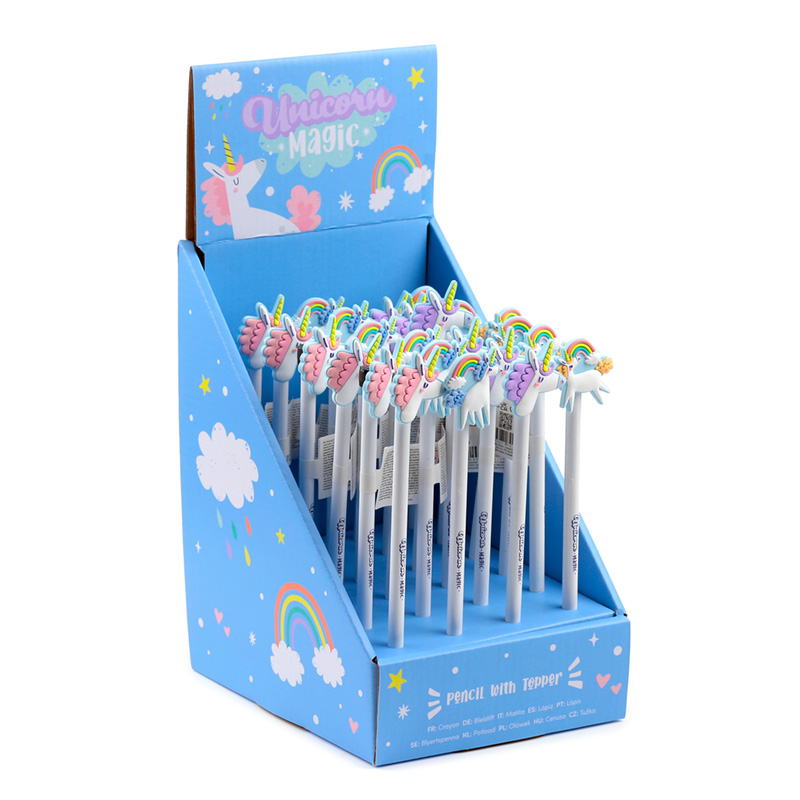 Unicorn Magic Pencil Pot With 12 Colouring Pencils