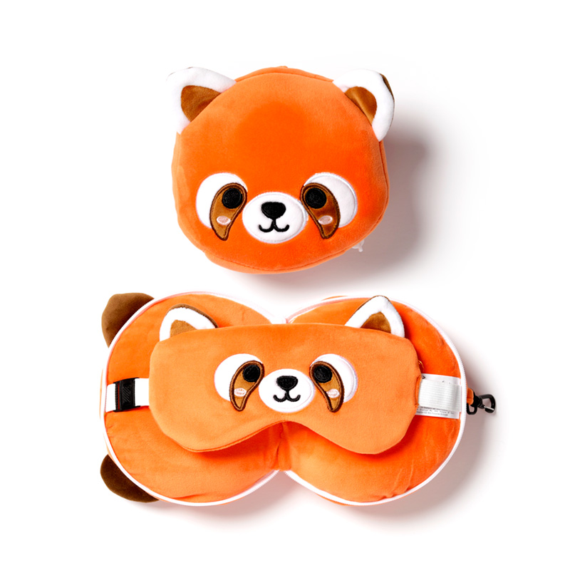 Kibue Red Panda Flannel Throw Blanket - 50"x40" Lightweight, Soft & Cozy, Perfect For Sofa, Bed, Travel, Or Decor