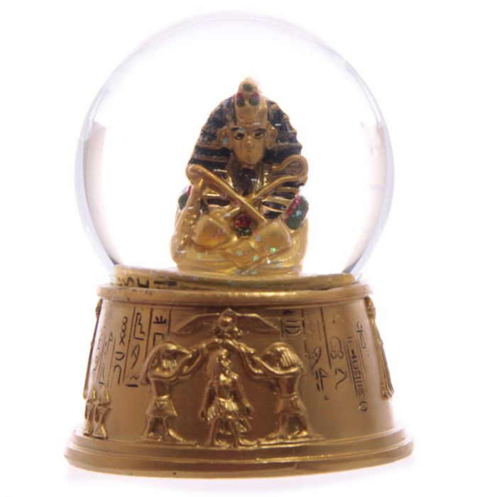 Egyptian with Hieroglyphics Snow Globe