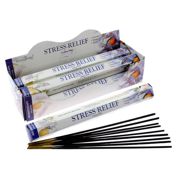 37113 Stamford Hex Aromatherapy Incense Sticks Stress Relief