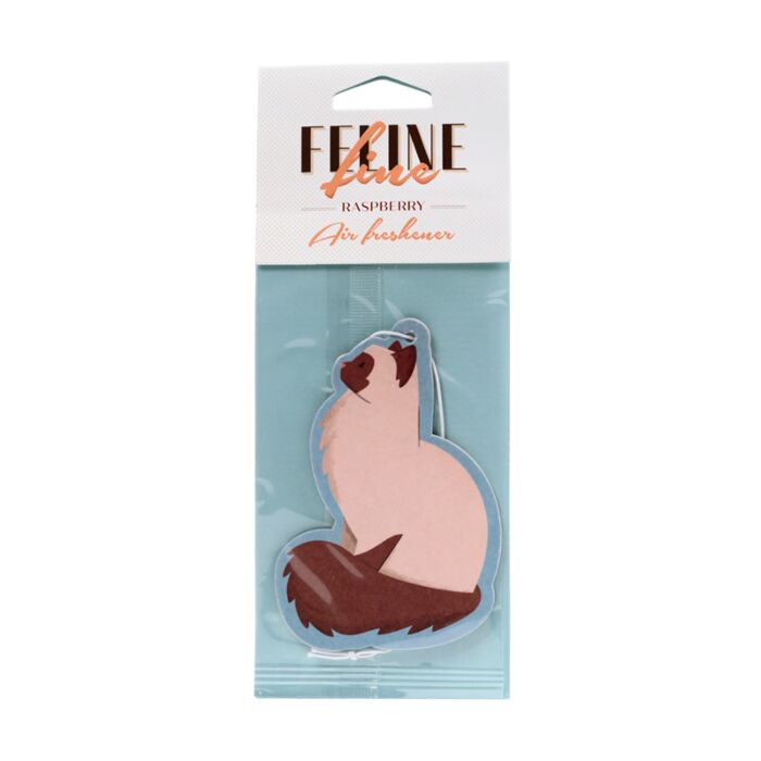 Raspberry Feline Fine Cats (New) Air Freshener