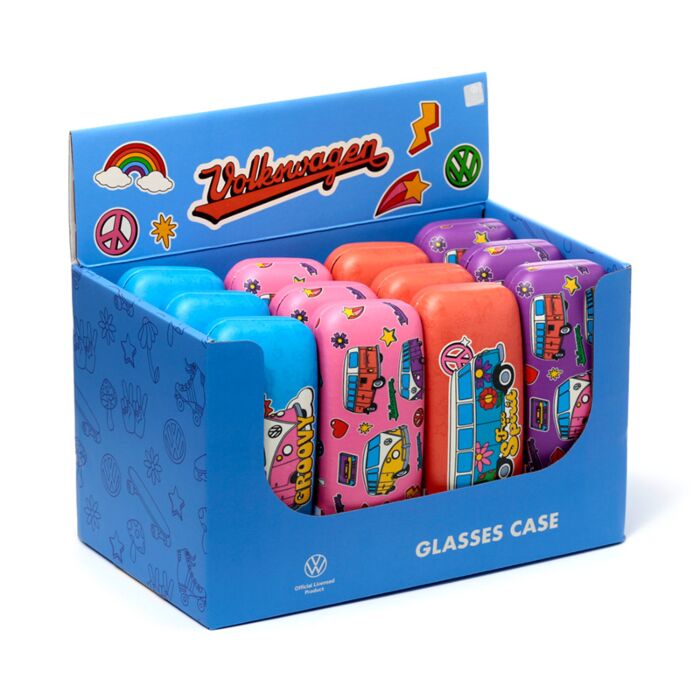 Glasses/Sunglasses Case Volkswagen VW T1 Camper Bus Retro