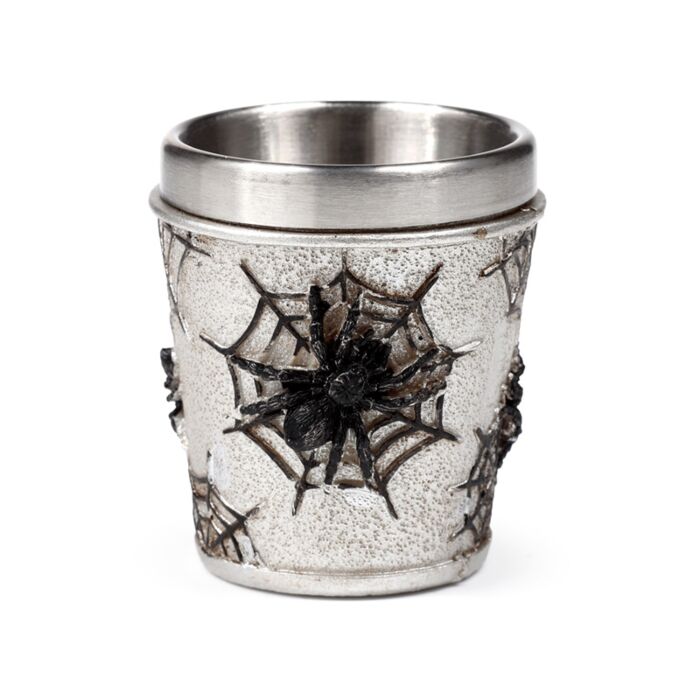 Decorative Spider Web Shot Glass