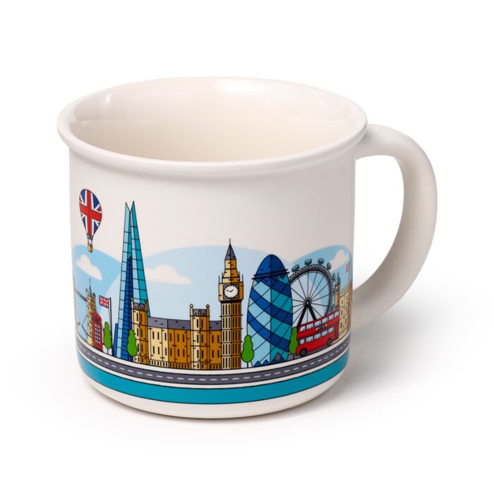 London Icons Fine-Rimmed Porcelain Mug