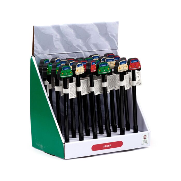 Retro Fiat 500 Topper Pen