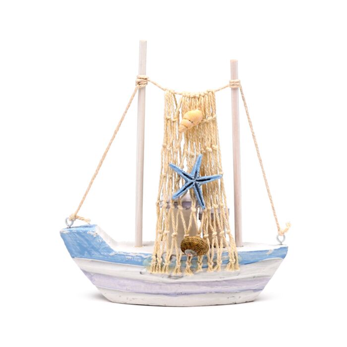 Souvenir Seaside - Sailing Boat Blue Star