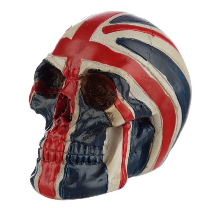 Union Jack Skull Head Decoration