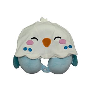 Hoodeazzz Adoramals Kiki the Budgie Plush Memory Foam Travel Pillow & Hood Hoodeazzz Adoramals Kiki the Budgie Plush Memory Foam Travel Pillow & Hood