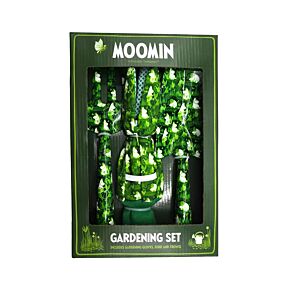 Moomin 3 Piece Trowel, Fork & Gloves Gardening Gift Set Moomin 3 Piece Trowel, Fork & Gloves Gardening Gift Set