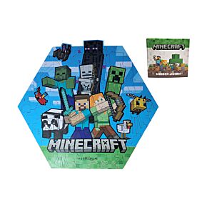 Minecraft Creeper 130pc Shaped Jigsaw Puzzle Minecraft Creeper 130pc Shaped Jigsaw Puzzle