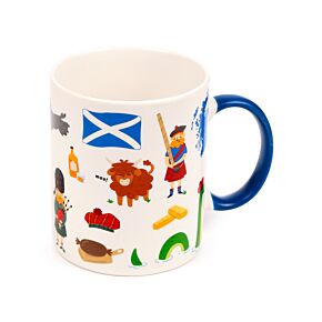 Scotland Souvenir Porcelain Mug
