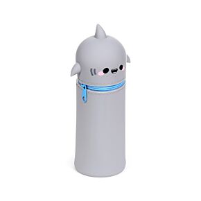 Adoramals Archie the Shark Silicone Upright Pencil Case