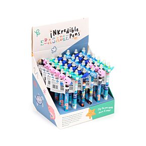 Inkredible Erasable Pen with PVC Sealife Topper Inkredible Erasable Pen with PVC Sealife Topper