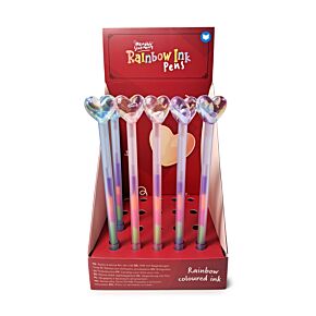 Amore Heart Rainbow Ink Pen