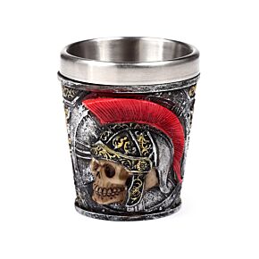 Decorative Roman Soldier Shot Glass Decorative Roman Soldier Shot Glass