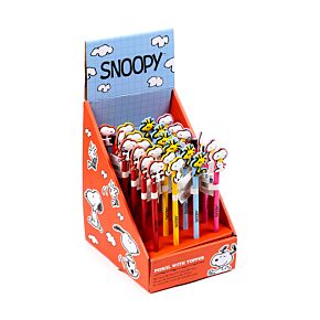 Peanuts Snoopy & Woodstock Pencil with PVC Topper Peanuts Snoopy & Woodstock Pencil with PVC Topper