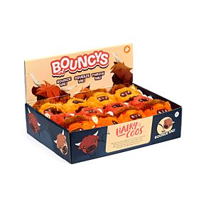 Hairy Coos Highland Coo High Bounce Plush Bouncy Ball