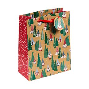 Christmas Jolly Gonks Bunch Gift Bag Large Christmas Jolly Gonks Bunch Gift Bag Large