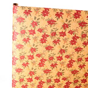 Christmas Botanicals 3m Wrapping Paper Roll Christmas Botanicals 3m Wrapping Paper Roll