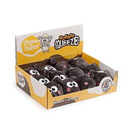 Queasy Squeezies Kawaii Cute Shaun the Sheep Plush Squeezy Toy