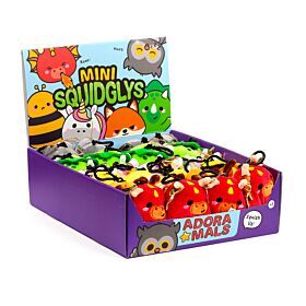 Squidglys Adoramals Plush Keyring
