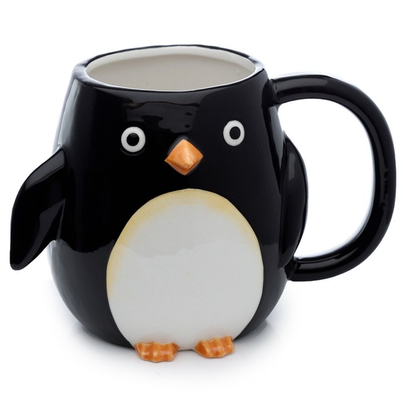 Penguin Party Color Changing Mug, Drinking