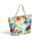 Multi Coloured Palm Trees Beach Bag & Mini Zip Up Pouch