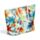 Multi Coloured Palm Trees Beach Bag & Mini Zip Up Pouch