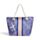 Blue Mandala Beach Bag & Mini Zip Up Pouch
