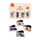 Nectar Meadows Magnetic Bookmark Set