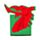 Welsh Dragon Wales (Cymru) Magnetic Bookmark Set