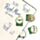 Sheep Magnetic Bookmark Set