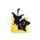 Lucky the Black Cat Magnetic Bookmark Set