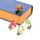 Tropical Frogs Magnetic Bookmark Set