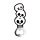 Spooky Skulls PVC Bottle Opener