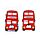 London Souvenir Red London Bus PVC Bottle Opener