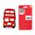 London Souvenir Red London Bus Magnetic PVC Bottle Opener