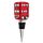 Ceramic London Icons Red Routemaster Bus Bottle Stopper