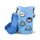 Adoramals Nico the Pengiun Silicone Bottle Carrier with 4 Charms