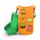 Adoramals Raffi the Giraffe Silicone Bottle Carrier with 4 Charms