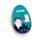 Moomin Shaped Bamboo Hair Brush