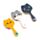 Beans & Co Cats Bamboo Hair Brush