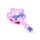 Unicorn Magic Star Shaped Glitter Hair Brush