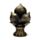 Red & Gold Thai Buddha Seated Lotus