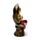 Red & Gold Thai Buddha Seated Lotus