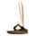 Henna Buddha Hand Ashcatcher Incense Stick Burner