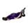 Purple & Black Thai Buddha Reclining