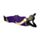 Purple & Black Thai Buddha Reclining