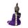 Purple & Black Thai Buddha Dream Meditation