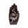 Silver & Black Hand Shaped Carved Lotus